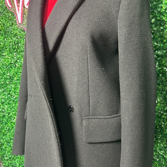 Masion Margiela MM6 Black Peacoat - Picture 2 of 4